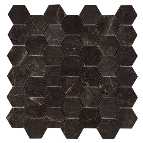 2" Hexagon Mosaic - Ceramic Collection - Kopturoğlu Mermer Mosaic